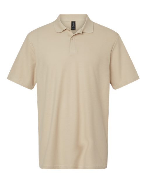 Gildan 64800 - Unisex Softstyle Pique Polo - Sand