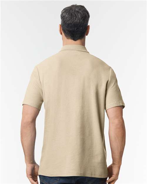 Gildan 64800 - Unisex Softstyle Pique Polo - Sand