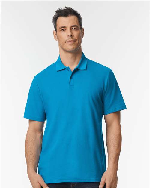 Gildan 64800 - Unisex Softstyle Pique Polo - Sapphire