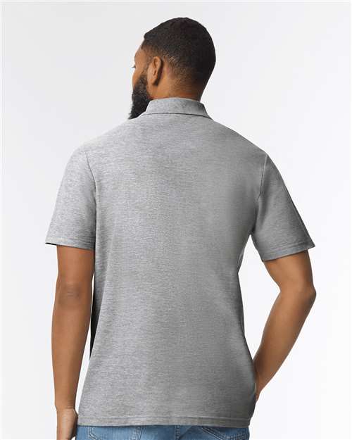 Gildan 64800 - Unisex Softstyle Pique Polo - Sport Grey