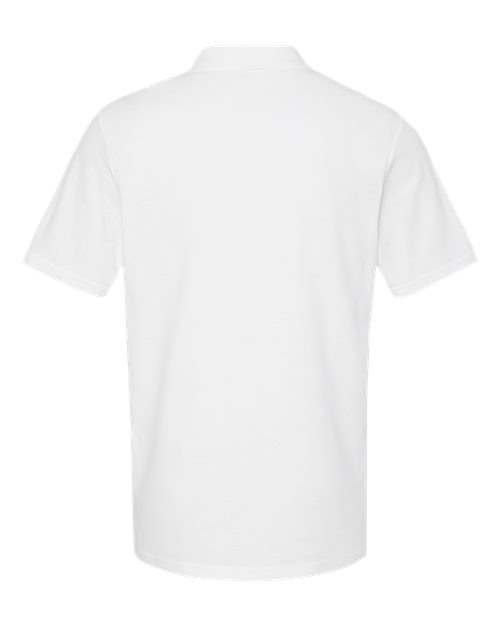 Gildan 64800 - Unisex Softstyle Pique Polo - White