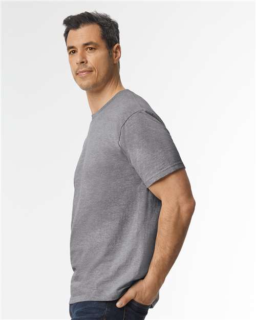 Gildan 65000 - Unisex Softstyle Midweight T-Shirt - Graphite Heather