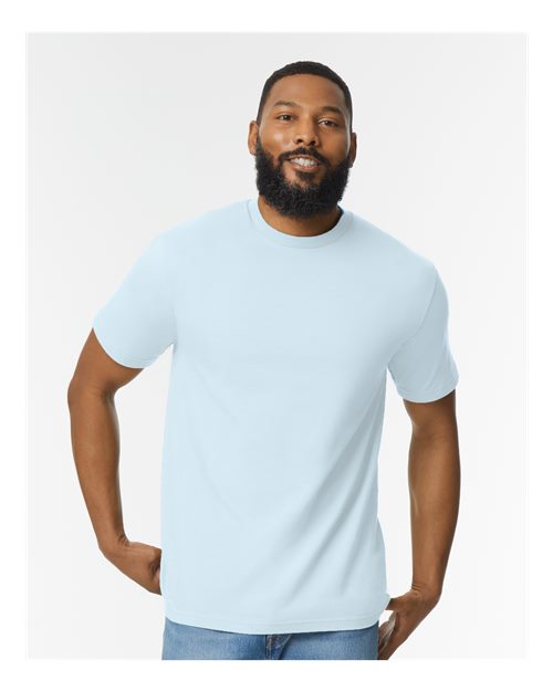 Gildan 65000 - Unisex Softstyle Midweight T-Shirt - Light Blue