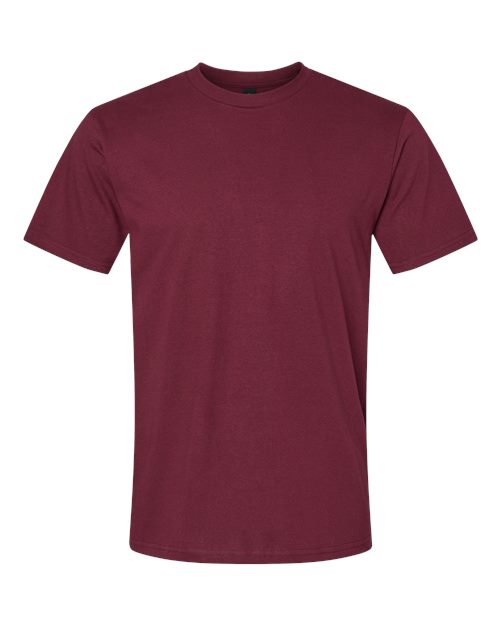 Gildan 65000 - Unisex Softstyle Midweight T-Shirt - Maroon