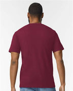 Gildan 65000 - Unisex Softstyle Midweight T-Shirt - Maroon