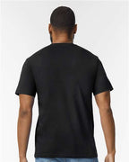 Gildan 65000 - Unisex Softstyle Midweight T-Shirt - Pitch Black