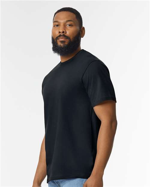 Gildan 65000 - Unisex Softstyle Midweight T-Shirt - Pitch Black