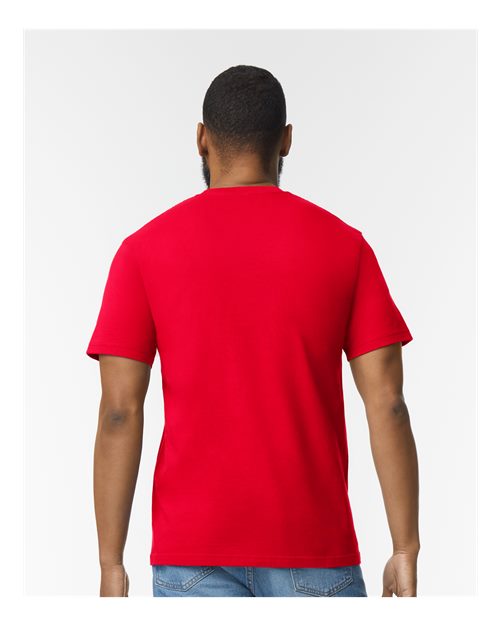 Gildan 65000 - Unisex Softstyle Midweight T-Shirt - Red