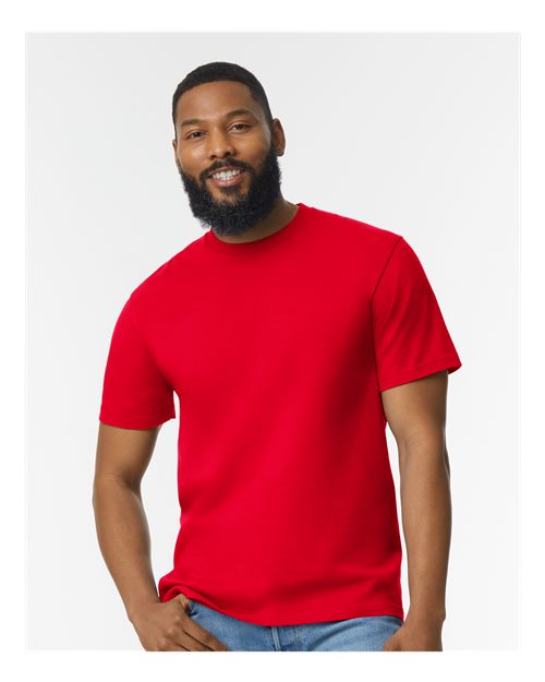 Gildan 65000 - Unisex Softstyle Midweight T-Shirt - Red