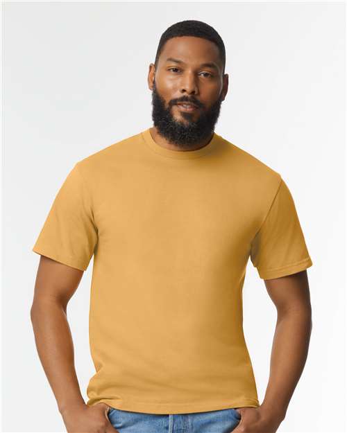 Gildan 65000 - Unisex Softstyle Midweight T-Shirt - Mustard