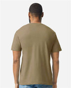 Gildan 64000CVC - Unisex Softstyle CVC T-Shirt - Dune Mist