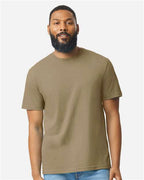 Gildan 64000CVC - Unisex Softstyle CVC T-Shirt - Dune Mist