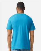 Gildan 64000CVC - Unisex Softstyle CVC T-Shirt - Caribbean Mist