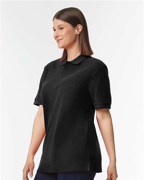 Gildan 85800 - Unisex HammerTM Pique Polo - Black