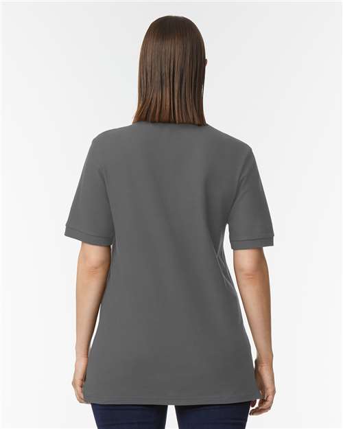 Gildan 85800 - Unisex HammerTM Pique Polo - Charcoal