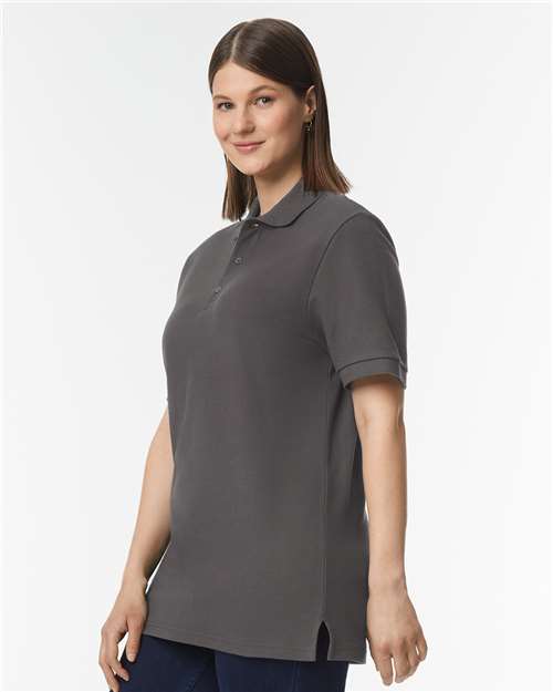 Gildan 85800 - Unisex HammerTM Pique Polo - Charcoal
