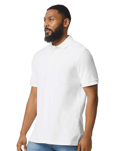 Gildan 85800 - Unisex HammerTM Pique Polo - White