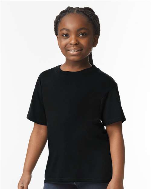 Gildan 64000B - Youth Softstyle T-Shirt - Black