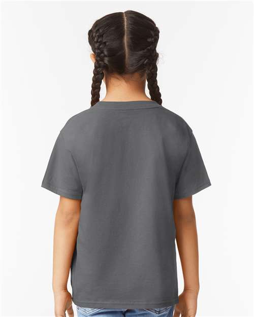 Gildan 64000B - Youth Softstyle T-Shirt - Charcoal