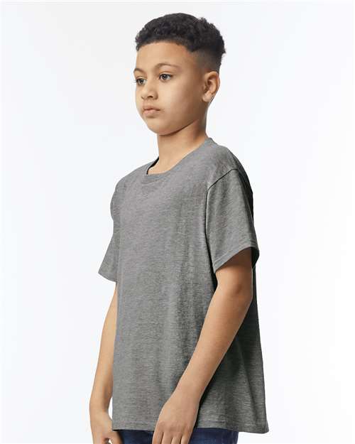 Gildan 64000B - Youth Softstyle T-Shirt - Graphite Heather