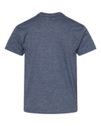 Gildan 64000B - Youth Softstyle T-Shirt - Heather Navy