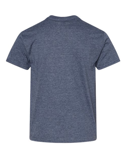 Gildan 64000B - Youth Softstyle T-Shirt - Heather Navy