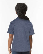 Gildan 64000B - Youth Softstyle T-Shirt - Heather Navy