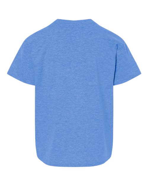Gildan 64000B - Youth Softstyle T-Shirt - Heather Royal