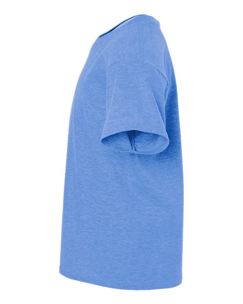 Gildan 64000B - Youth Softstyle T-Shirt - Heather Royal