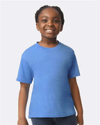 Gildan 64000B - Youth Softstyle T-Shirt - Heather Royal