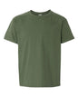 Gildan 64000B - Youth Softstyle T-Shirt - Military Green