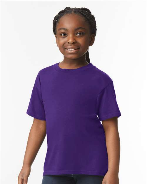 Gildan 64000B - Youth Softstyle T-Shirt - Purple