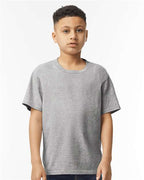 Gildan 64000B - Youth Softstyle T-Shirt - Sport Grey