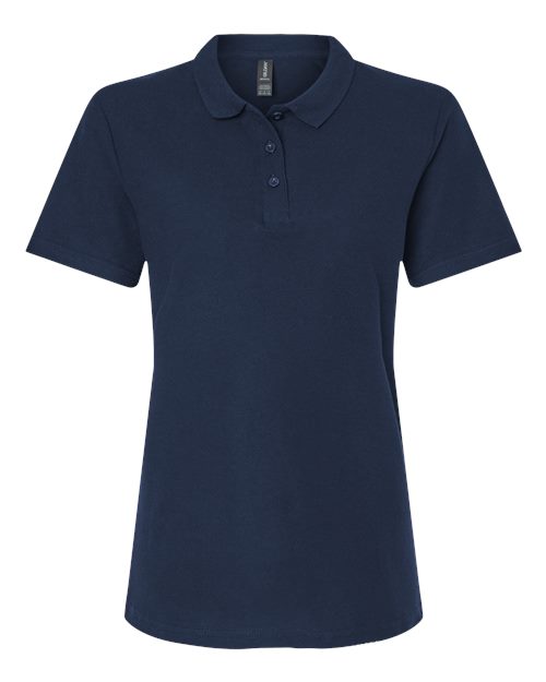 Gildan 64800L - Women's Softstyle Pique Polo - Navy