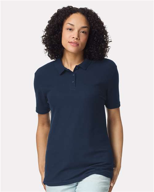 Gildan 64800L - Women's Softstyle Pique Polo - Navy