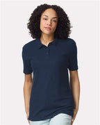 Gildan 64800L - Women's Softstyle Pique Polo - Navy