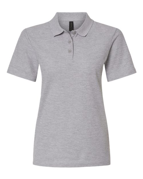Gildan 64800L - Women's Softstyle Pique Polo - Sport Grey