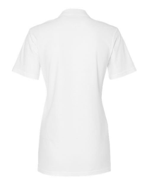 Gildan 64800L - Women's Softstyle Pique Polo - White