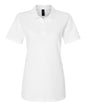 Gildan 64800L - Women's Softstyle Pique Polo - White