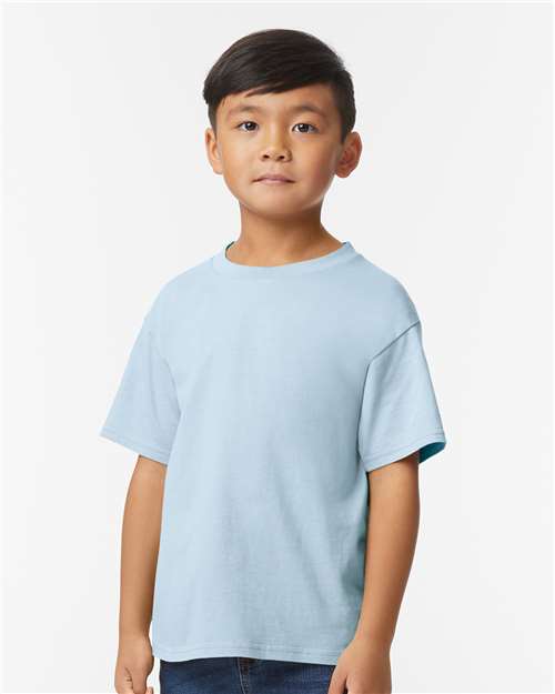 Gildan 65000B - Youth Softstyle Midweight T-Shirt - Light Blue