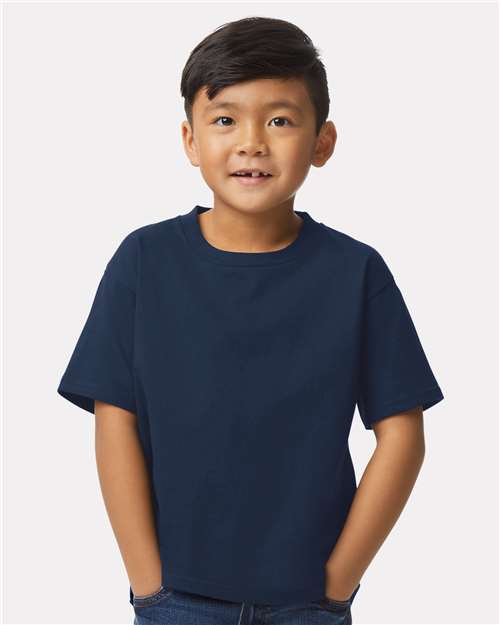 Gildan 65000B - Youth Softstyle Midweight T-Shirt - Navy