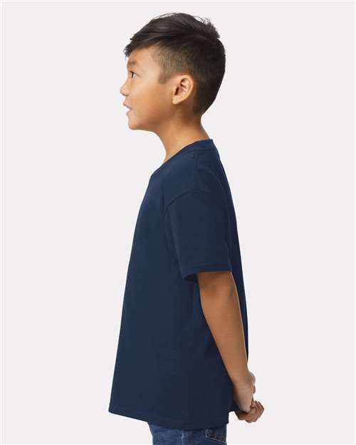Gildan 65000B - Youth Softstyle Midweight T-Shirt - Navy
