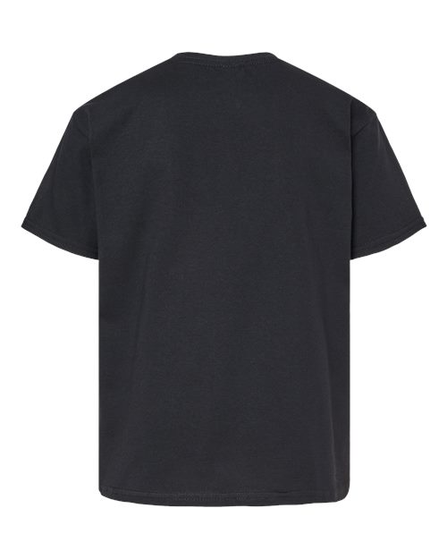 Gildan 65000B - Youth Softstyle Midweight T-Shirt - Pitch Black