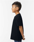 Gildan 65000B - Youth Softstyle Midweight T-Shirt - Pitch Black