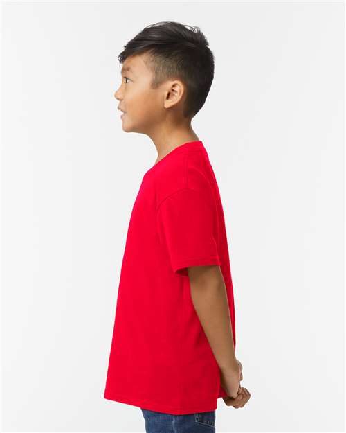 Gildan 65000B - Youth Softstyle Midweight T-Shirt - Red