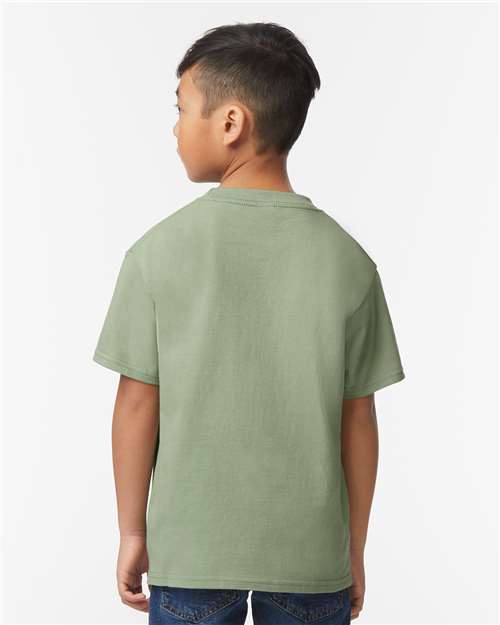 Gildan 65000B - Youth Softstyle Midweight T-Shirt - Sage
