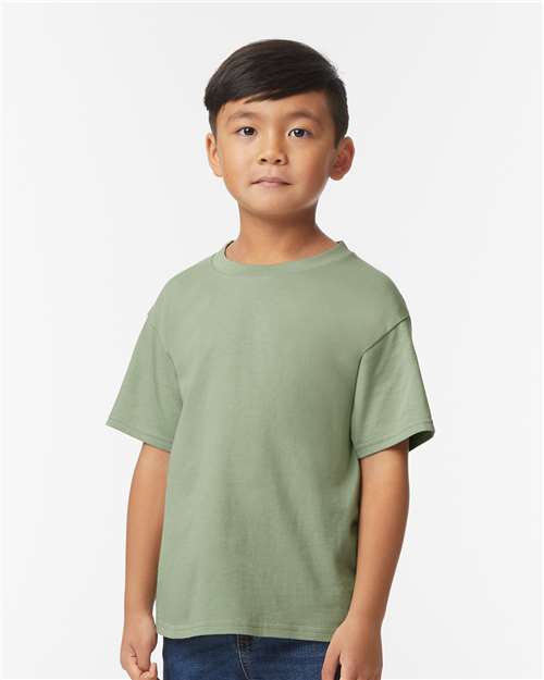 Gildan 65000B - Youth Softstyle Midweight T-Shirt - Sage