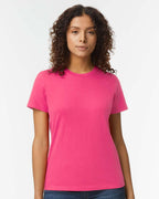Gildan 65000L — Women's Softstyle® Midweight T-Shirt — Heliconia