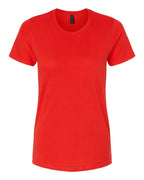 Gildan 65000L — Women's Softstyle® Midweight T-Shirt — Red (flat)