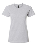 Gildan 65000L — Women's Softstyle® Midweight T-Shirt — Sport Grey (flat)